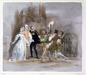 Scena z „Hugenotów” (1836) Giacomo Meyerbeera (1791-1864)