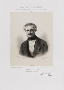 Zgromadzenie Narodowe, galeria przedstawicieli ludu - Sylvain Guizard (Creuse) autorstwa Achille Devéria