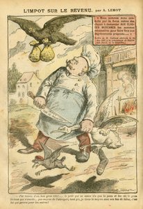 Ilustracja Achille Lemot (1846-1909) w Le Pelerin autorstwa Achille Lemot