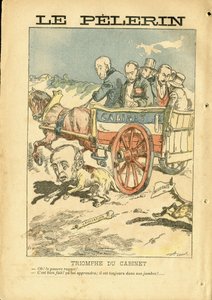 Ilustracja Achille Lemot (1846-1909) w Le Pelerin autorstwa Achille Lemot