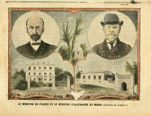 Ilustracja Achille Lemot (1846-1909) w Le Pelerin autorstwa Achille Lemot