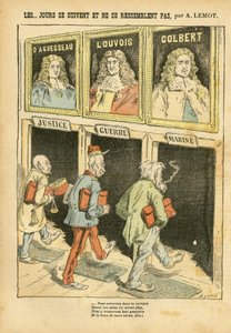 Ilustracja Achille Lemot (1846-1909) w Le Pelerin autorstwa Achille Lemot