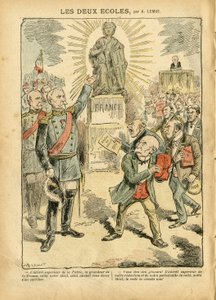 Ilustracja Achille Lemot (1846-1909) w Le Pelerin autorstwa Achille Lemot