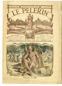 Ilustracja Achille Lemot (1846-1909) w Le Pelerin autorstwa Achille Lemot