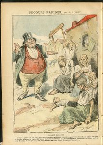 Ilustracja Achille Lemot (1846-1909) w Le Pelerin autorstwa Achille Lemot