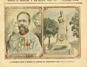 Ilustracja Achille Lemot (1846-1909) w Le Pelerin autorstwa Achille Lemot