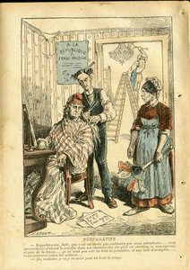 Ilustracja Achille Lemot (1846-1909) w Le Pelerin autorstwa Achille Lemot