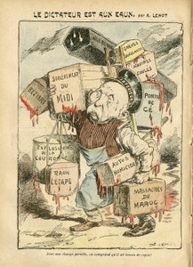 Ilustracja Achille Lemot (1846-1909) w Le Pelerin autorstwa Achille Lemot