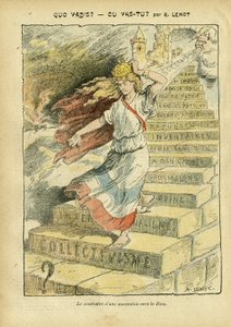 Ilustracja Achille Lemot (1846-1909) w Le Pelerin autorstwa Achille Lemot