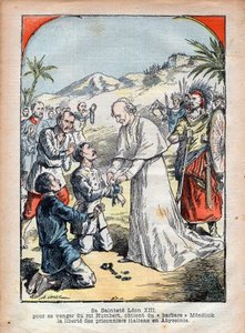 Papież Leon XIII (Vincenzo Gioacchino Pecci autorstwa Achille Lemot