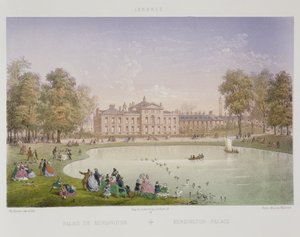 Pałac Kensington, c.1862 autorstwa Achille Louis Martinet