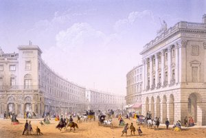 Kwadrant i ulica Regent, Londyn, 1862.