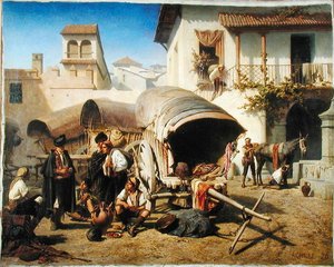 Posada San Rafael, Cordoba, ok. 1861