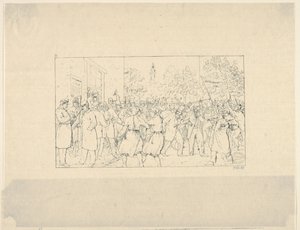 Wybory w Baltimore, listopad 1862 z Confederate War Etchings, 1861-63.