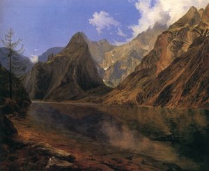 Konigssee i Watzmann