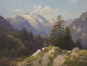 Prof. Waagen the ... Tauern z Berchtesgaden autorstwa Adalbert Waagen