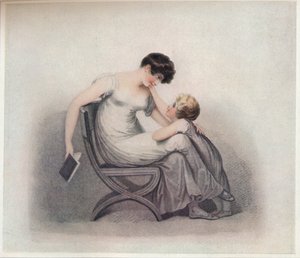 Mamo, nie każ mi błagać na próżno, przeczytaj jeszcze raz tę ładną książkę, ok. 1808 r.