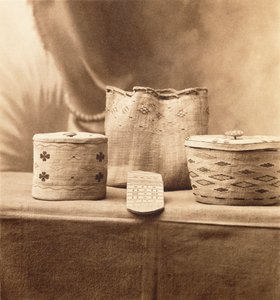 Native American Baskets autorstwa AC Vroman, c.1898 (odbitka platynowa) autorstwa Adam Clark Vroman