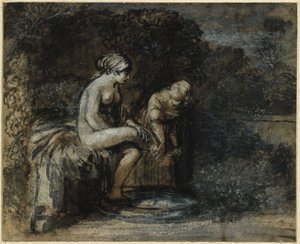Batszeba w kąpieli autorstwa Adam Elsheimer