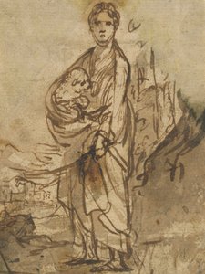 Święta Agnieszka autorstwa Adam Elsheimer