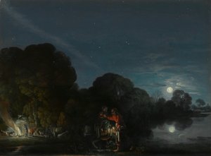 Ucieczka do Egiptu autorstwa Adam Elsheimer