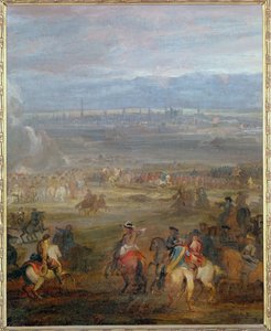Oblężenie Valenciennes ... autorstwa Adam Frans van der Meulen