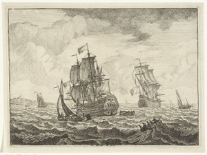 Seascape z dwoma trzema mistrzami