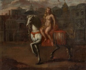 Lady Godiva, 1586 autorstwa Adam van Noort