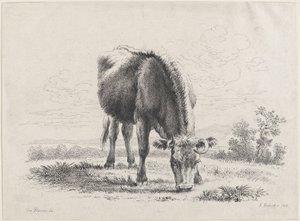 Wypas krów, 1805., 1805. autorstwa Adam von Bartsch