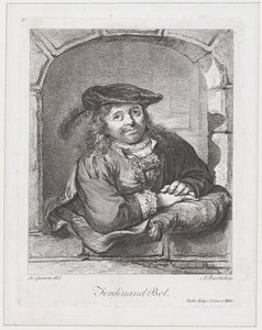 Portret Ferdynanda Bola, 1803-08. autorstwa Adam von Bartsch