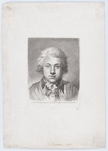 Autoportret, 1785. autorstwa Adam von Bartsch