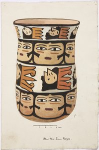 Wazon z Nazca, Peru autorstwa Adela Breton