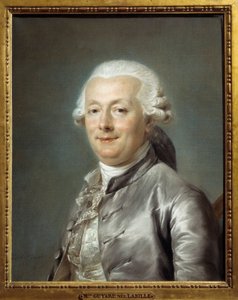 Portret Jeana Jacquesa Bacheliera (1724-1806) francuskiego malarza. Obraz Adelaide Labille-Guiard (Labille Guiard autorstwa Adelaide Labille Guiard