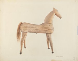 Hobby: konie autorstwa Adele Brooks
