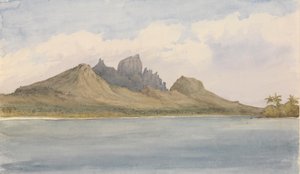 "Bora Bora, SE side, within the reef, Septr 5th 1849 [Society Islands]".