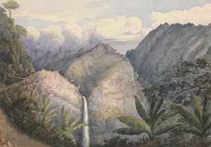 "Fautaua, Tahiti, 25 sierpnia 1849 [Wyspy Towarzystwa] autorstwa Admiral Sir Edward Gennys Fanshawe
