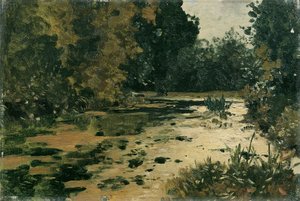 Waldtümpel autorstwa Adolf Gustav Ditscheiner