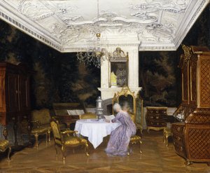 Fredensborg autorstwa Adolf Heinrich Hansen