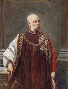 Portret Franciszka Józefa I Austrii jako Wielkiego Mistrza Złotego Runa, 1903