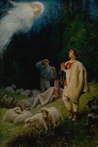 Zwiastowanie pasterzom, 1880.