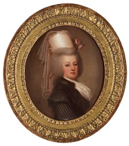 Portret królowej Marii Antoniny z Francji 1755-1793, 1789 autorstwa Adolf Ulrich Wertmuller