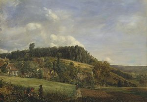 Krajobraz w północnych Niemczech
