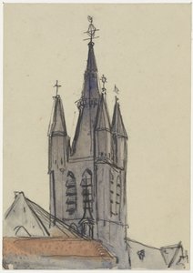 Wieża Starego Kościoła w Delft
