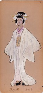 Kostium postaci Cii cio san do opery „Madame Butterfly” Giacomo Puccini