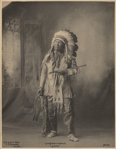 [Wódz American Horse z Oceti Sakowin Oyate].
 autorstwa Adolph F. Muhr