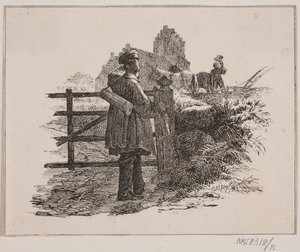 Czas wieczorny autorstwa Johan Adolph Kittendorff