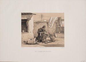 Grecki szewc autorstwa Johan Adolph Kittendorff