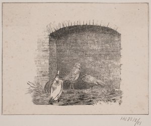 Kurczaki i kaczki? autorstwa Johan Adolph Kittendorff