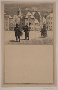 Kominiarzy. Nie. 16 w Chr. Winther i M. Rørbye, „25 obrazków dla małych dzieci” autorstwa Johan Adolph Kittendorff