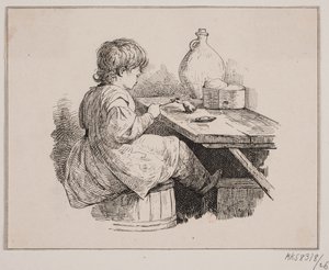 Wróbel autorstwa Johan Adolph Kittendorff